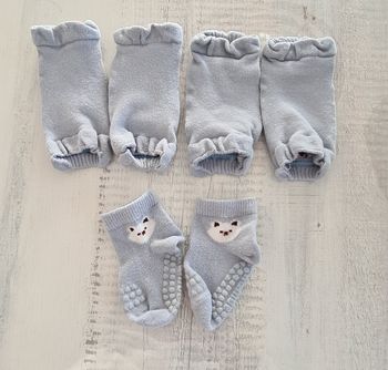 Chaussettes et genouillères