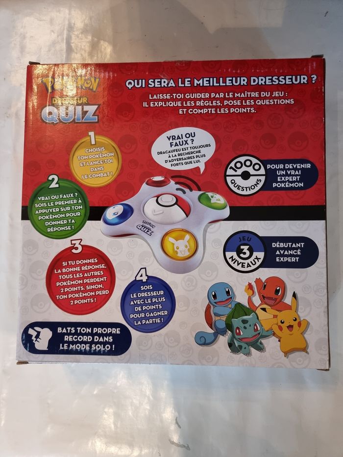 Jeu Pokémon dresseur quiz - photo numéro 4