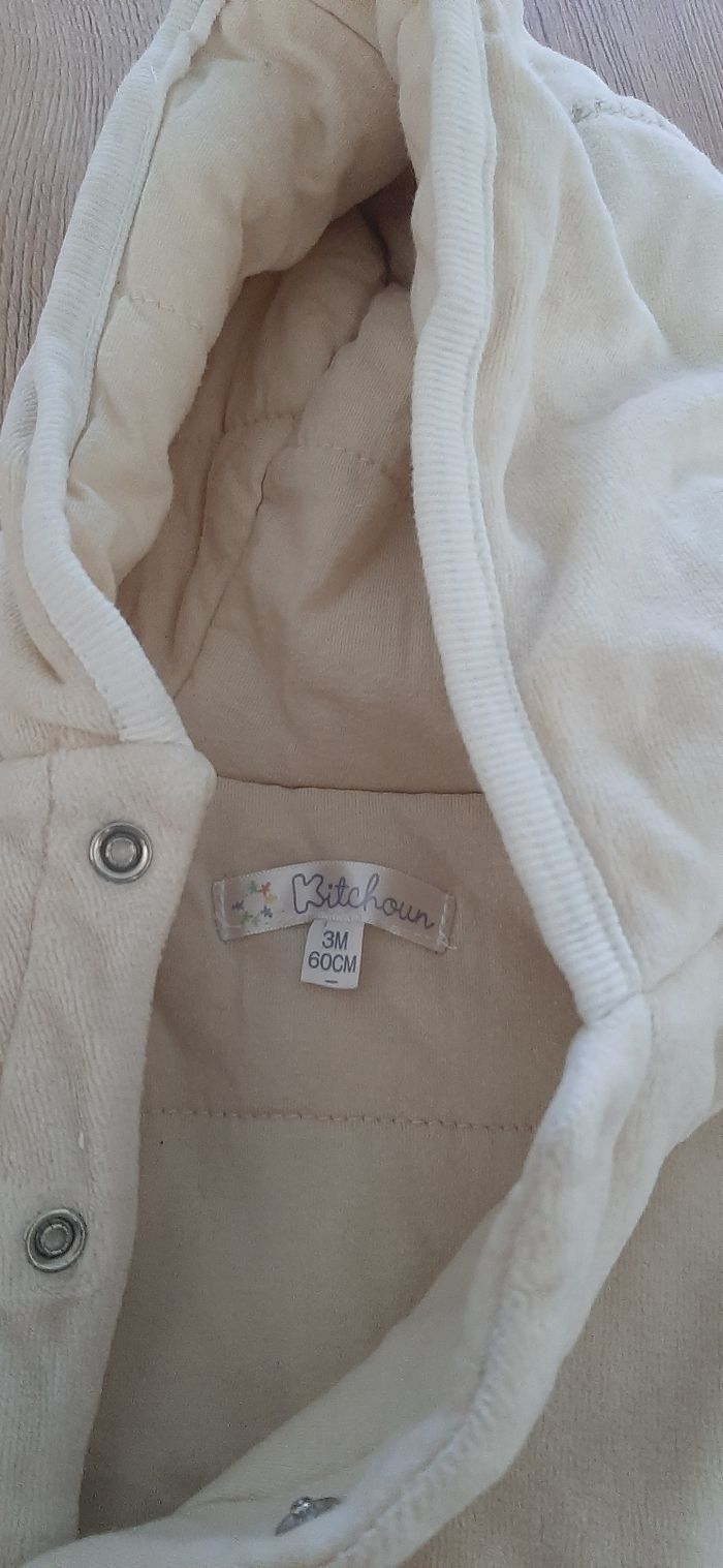 Combinaison bébé blanche - photo numéro 2