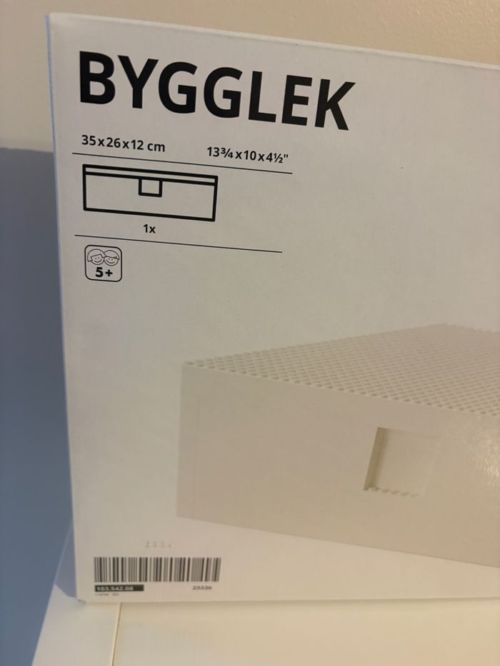 Boîte lego ikea - photo numéro 2