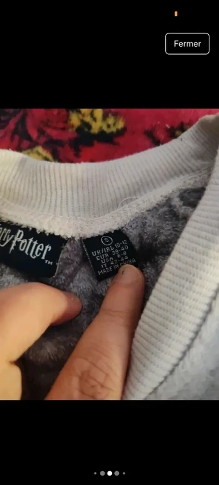Ensemble polaire Harry Potter taille S - photo numéro 4