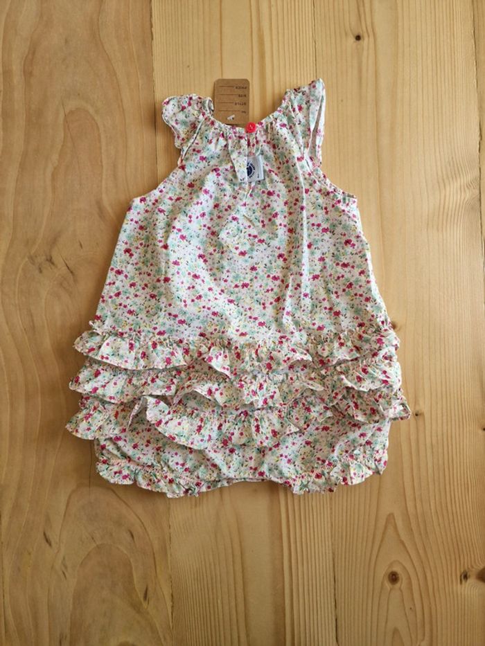 Barboteuse Petit Bateau 6 mois - photo numéro 2