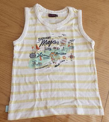 Débardeur garçon 5 ans sergent major