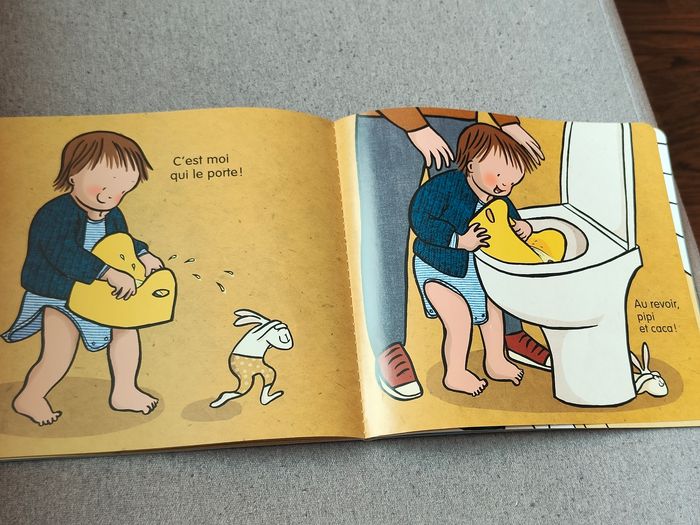 Livre “Moi je vais sur le pot” – Jeanne Ashbé – Très bon état - photo numéro 2
