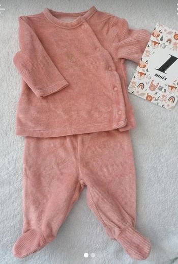 Pyjama 2 pieces 1 mois