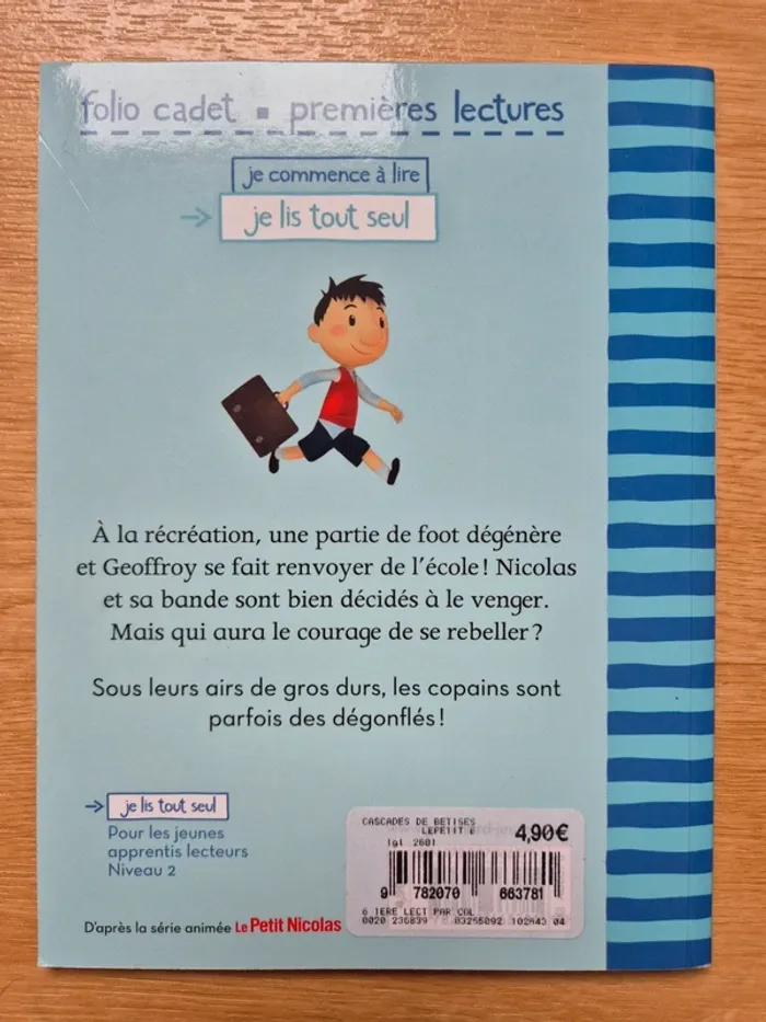 Livre collection Le petit Nicolas - "Les petits rebelles" - photo numéro 2