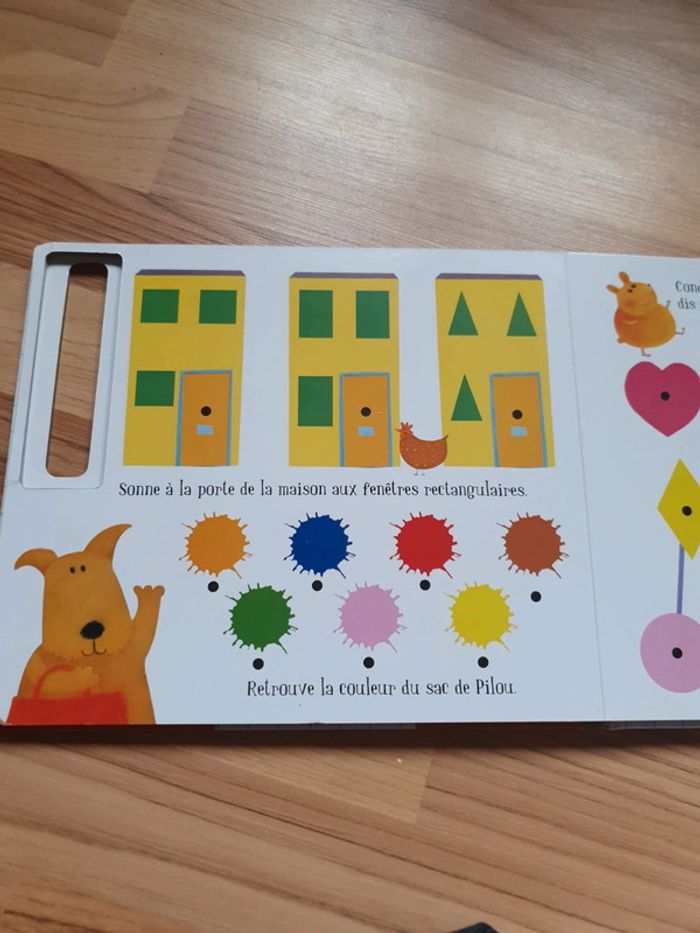 livre mes premières découvertes interactives formes et couleurs - photo numéro 10