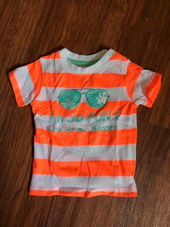 Tee shirt rayé 6 mois