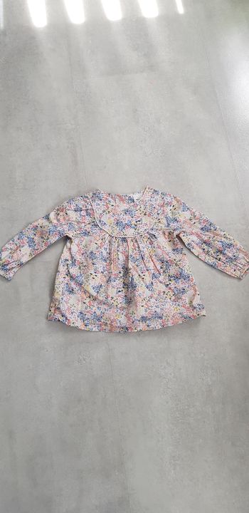 Blouse tape à l œil 18 mois