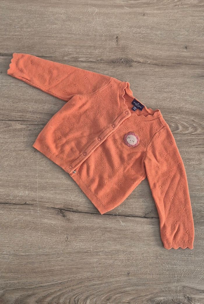 Gilet en maille 12 mois