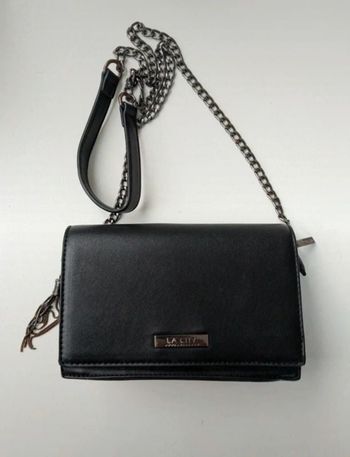 Petit sac bandoulière noir : La city