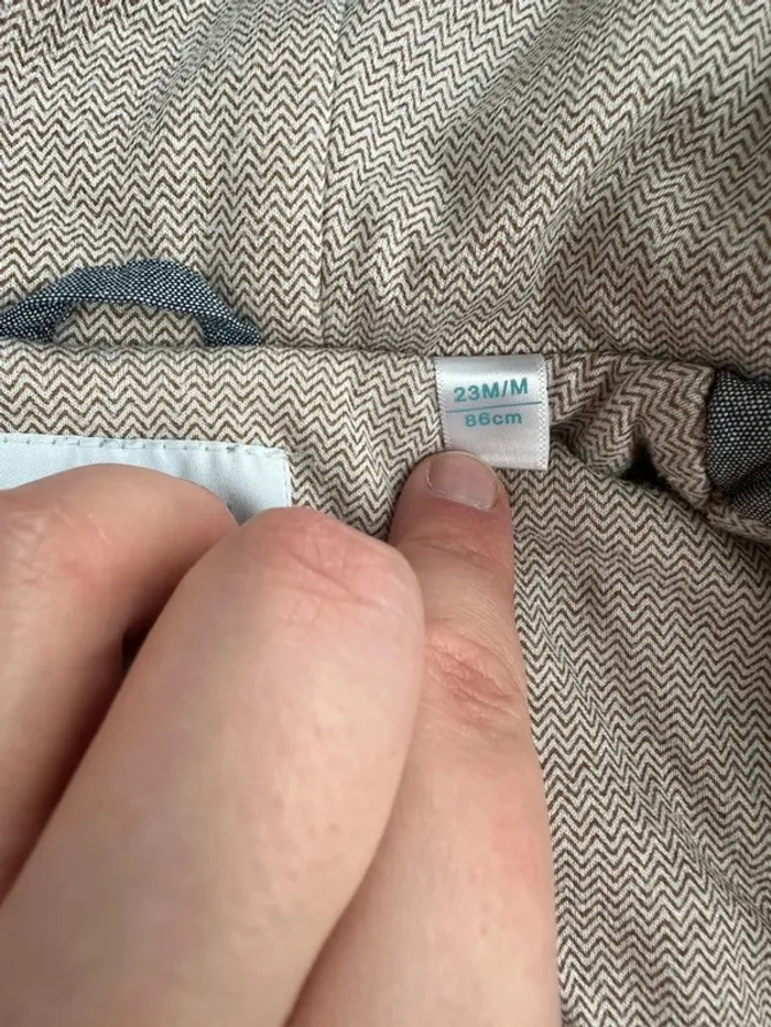 Veste gris en bleu Obaibi 23 mois - photo numéro 5