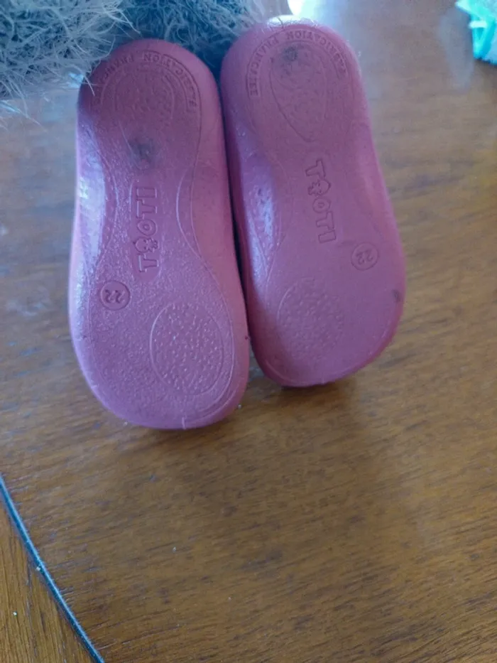 Chaussons roses Tooti 22 - photo numéro 5