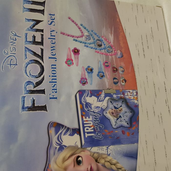 Set la reine des neiges disney coussin journal accessoires bijoux - photo numéro 6