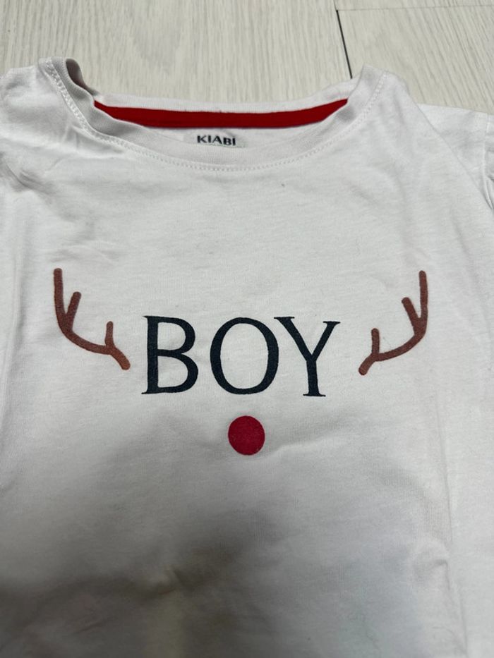 T-shirt blanc, Kiabi, six ans - photo numéro 2
