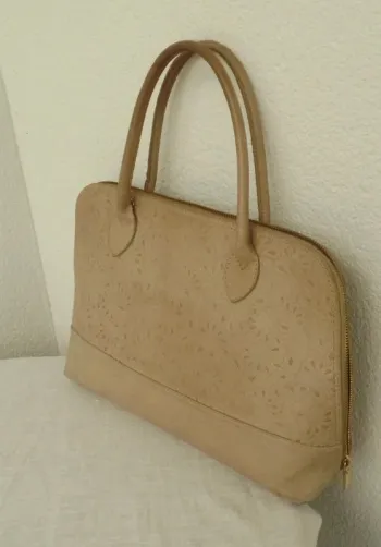 Sac genuine leather-cuir Made in Italy-vintage