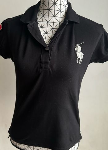 Polo Ralph Laurent noir taille S