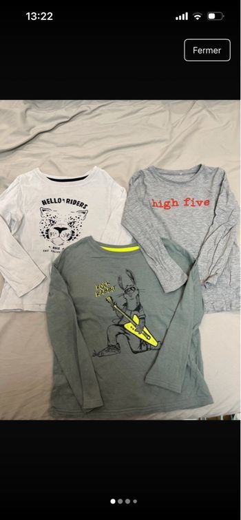 Lots de vêtements en 5 ans Garçons