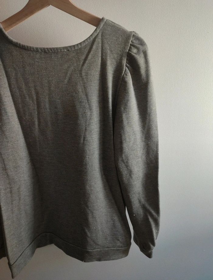 Pull gris - photo numéro 9