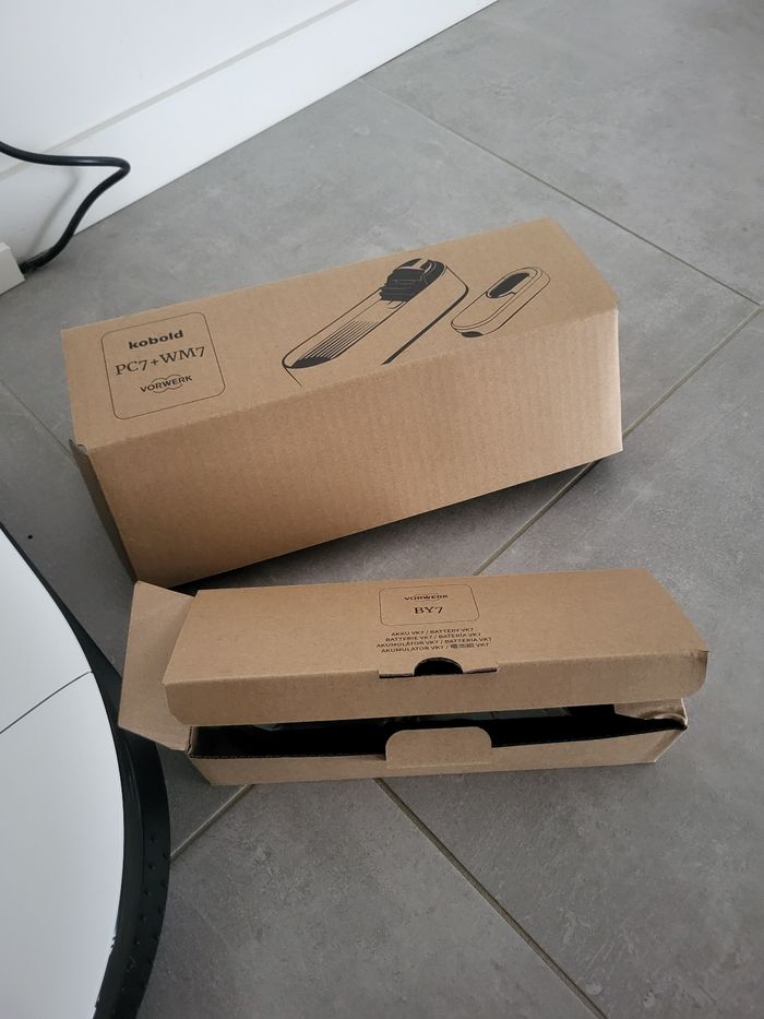 Aspirateur kobold vr7 +pc7 +batterie neuve - photo numéro 2