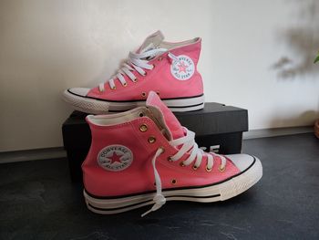 Converse haute rose