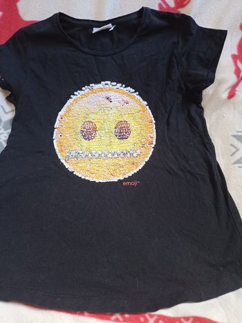 T shirt emoji 14 ans