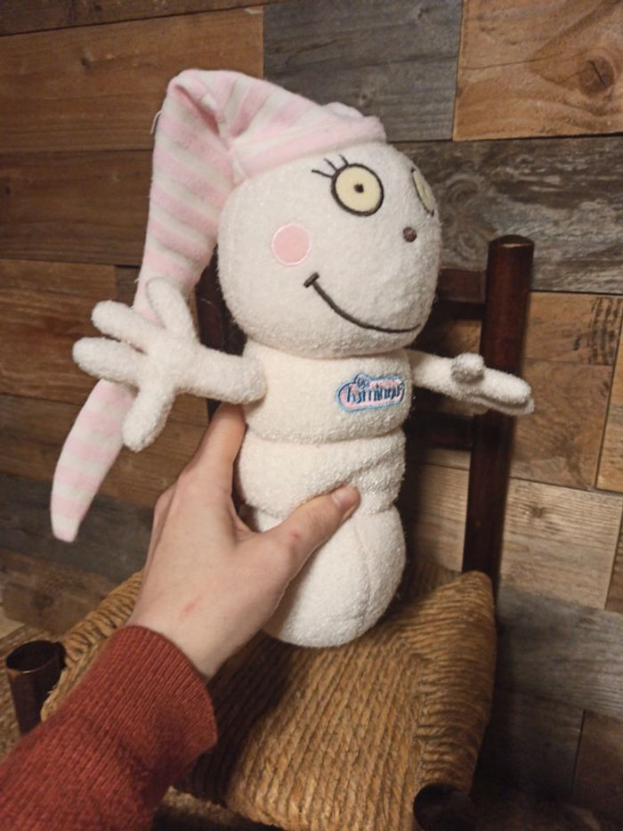 Luminou chenille rose tbe - photo numéro 4