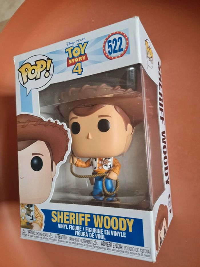 POP Funko 522 - toy story 4 - shérif woody - photo numéro 2