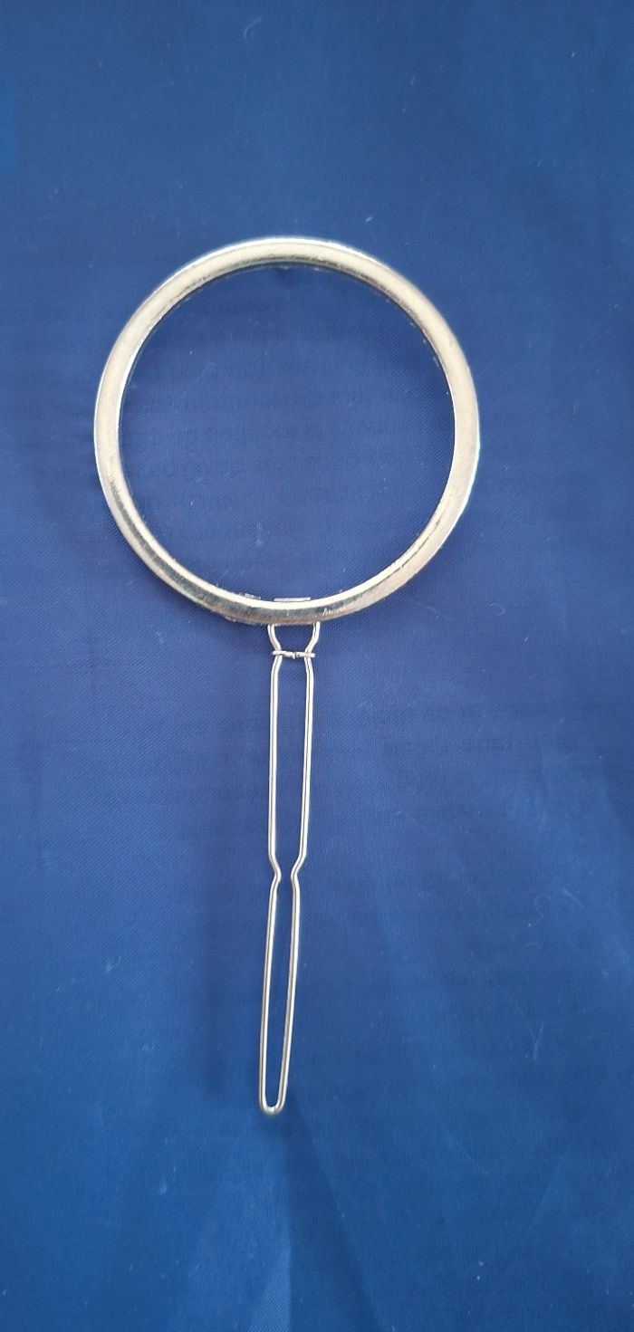 Barrette argentee - photo numéro 2