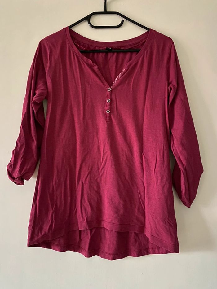 Pull manches 3/4 Colours of The World Taille