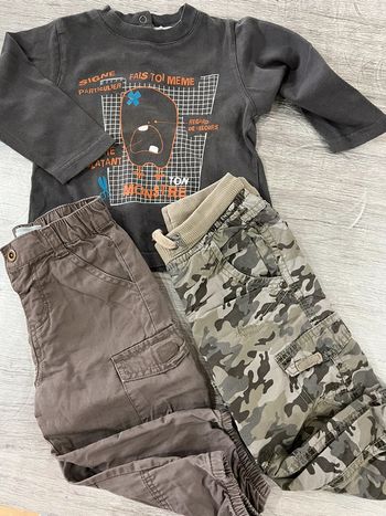 Ensemble de camouflage - taille 18 mois