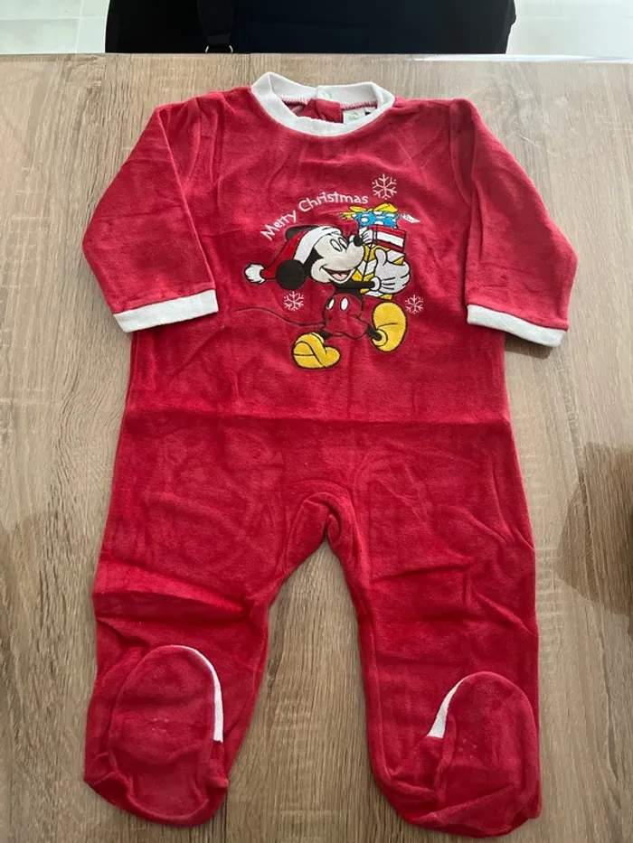 Pyjama Noël Mickey