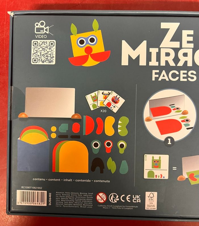 Ze mirror faces Djeco - photo numéro 2