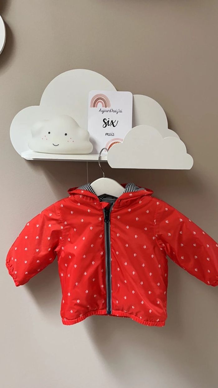 Manteau imperméable polaire Petit bateau