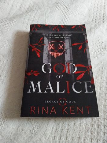 Roman Legacy of Gods tome 1 God of Malice Rina Kent Rinaverse Special Édition Killian