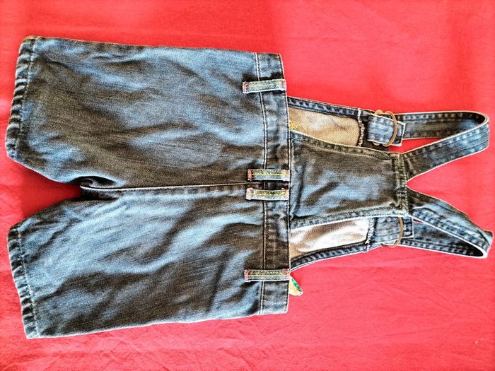 Salopette short bleu en 18 mois en DPAM - photo numéro 3