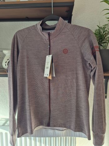 Veste cyclisme légère en merino femme TL AGU 