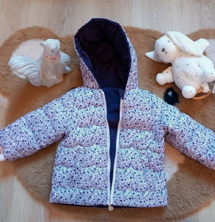 Manteau réversible 18 mois