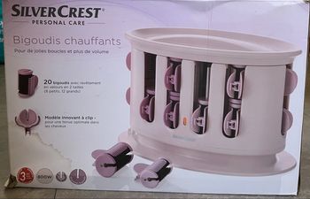Boucleur cheveux bigoudis chauffants