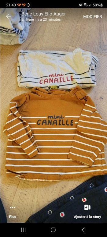 T shirt manches longues