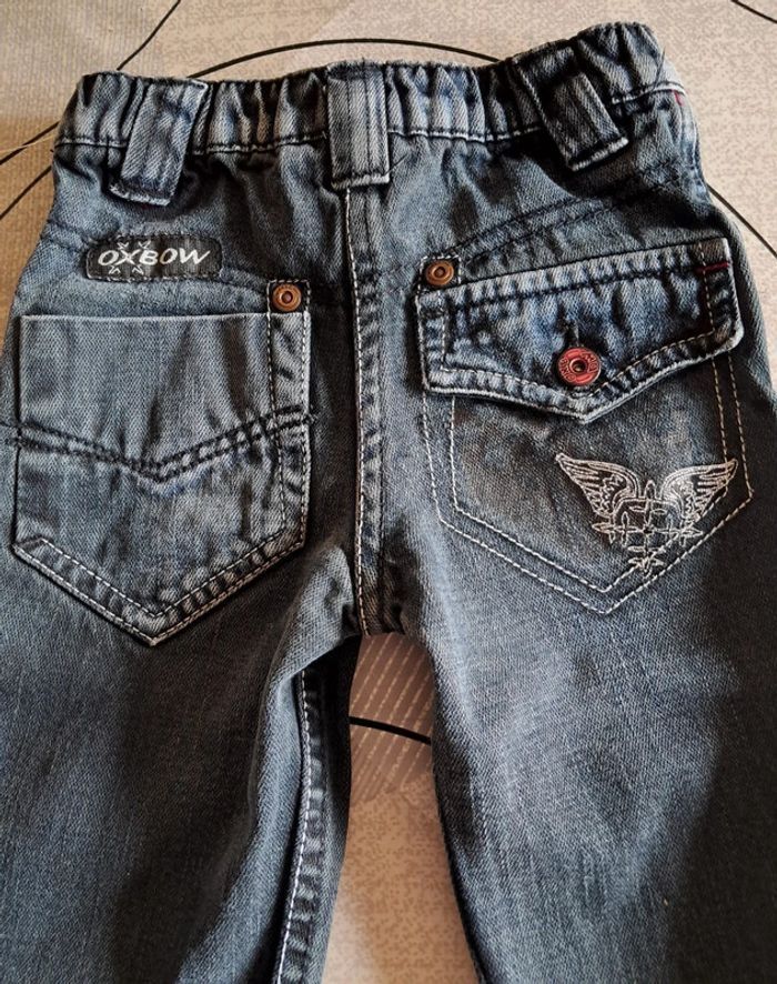 Ensemble pantalon jean et Tee-shirt NEUFS pour garçon 1 an - photo numéro 8