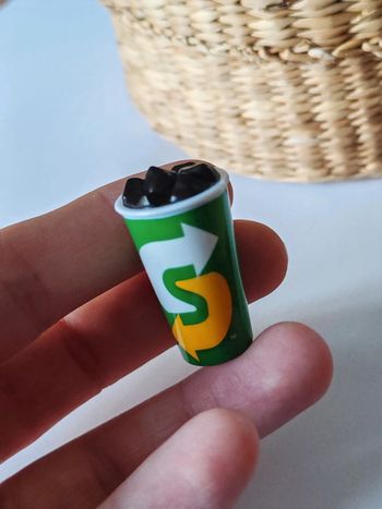 Miniature gobelet coca Subway -mini brands