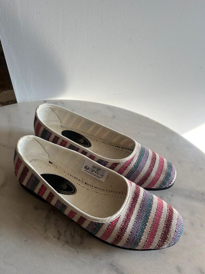Chausson Javerflex multicolore 38