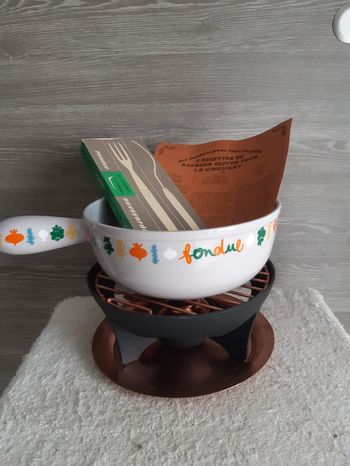 Service a fondue Le Creuset 