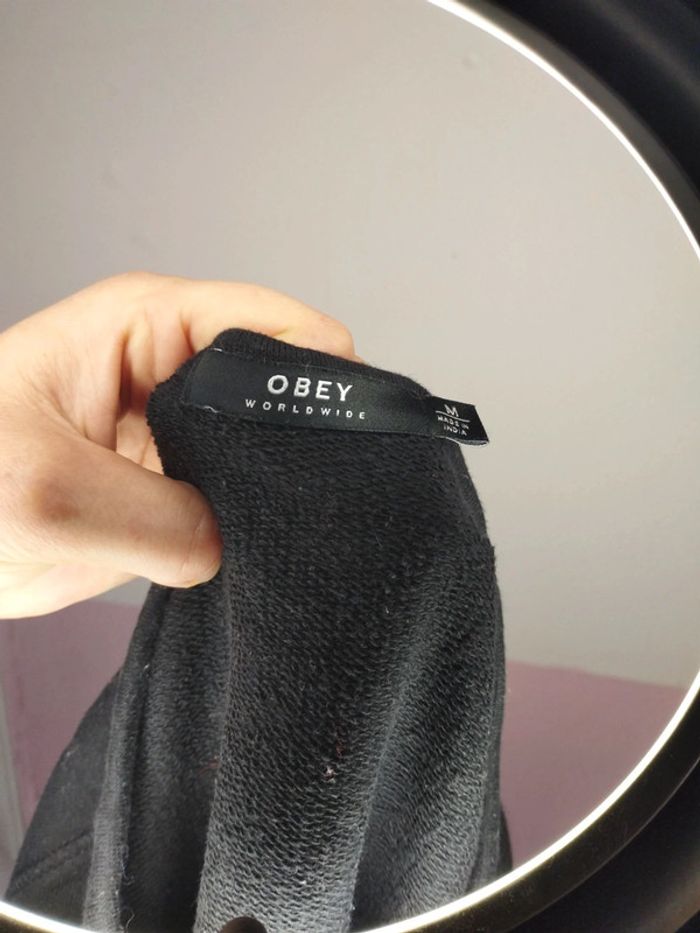 Pull femme obey taille M - photo numéro 6