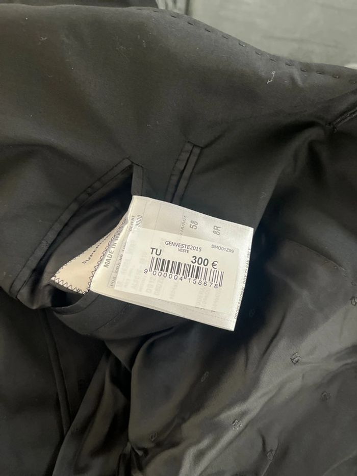 Veste de costume de luxe Smalto superfine neuve taille 58 prix boutique 300€ - photo numéro 6