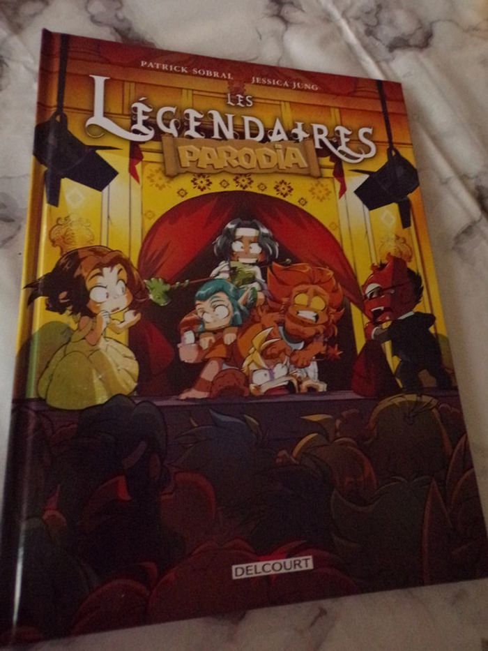 Livre Les Légendaires parodia