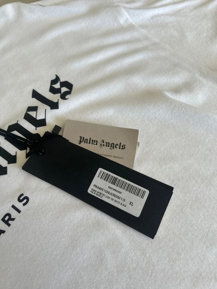 T Shirt Palm Angels Spray Tag - photo numéro 3