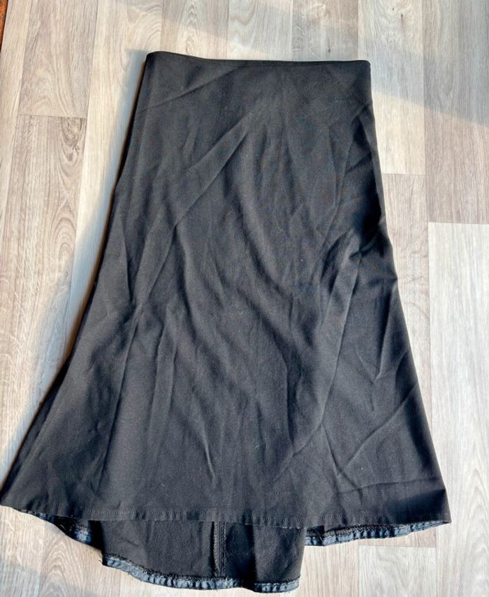 Jupe noire vintage MAJE - Taille S #vintagemaje