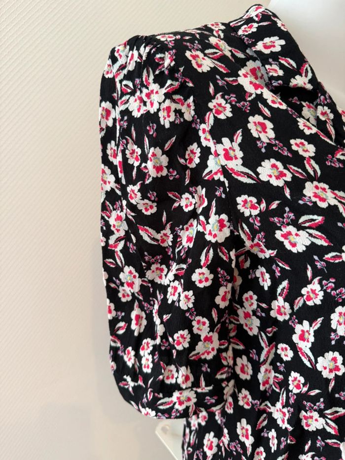 Blouse à fleur en très bon état taille S pimkie - photo numéro 3